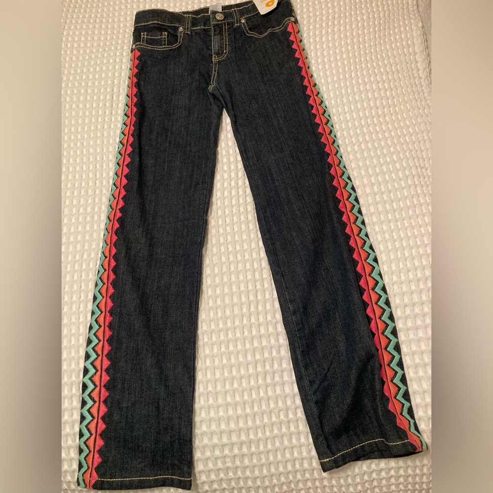 Gymboree Girl’s Adjustable Waist Jeans. Size 9 NWT